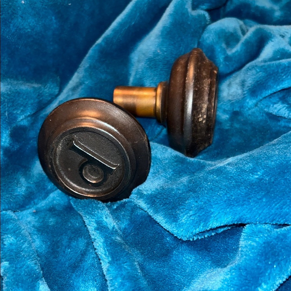 Elegant Black Door Knob